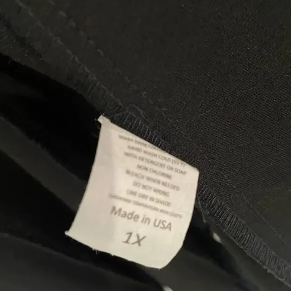 Hybrid & Company Black Blazer Style Coat - Size 1X - Picture 4 of 4